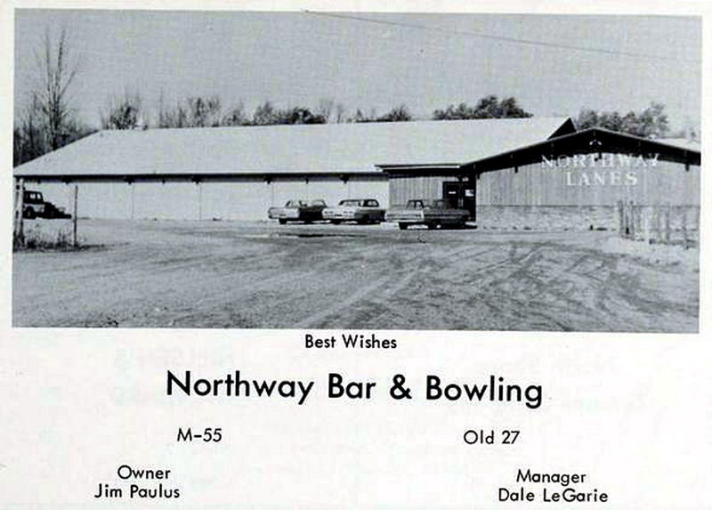 Northway Lanes (Northway Bar and Bowling) - Houghton Lake High School 1967 Yearbook